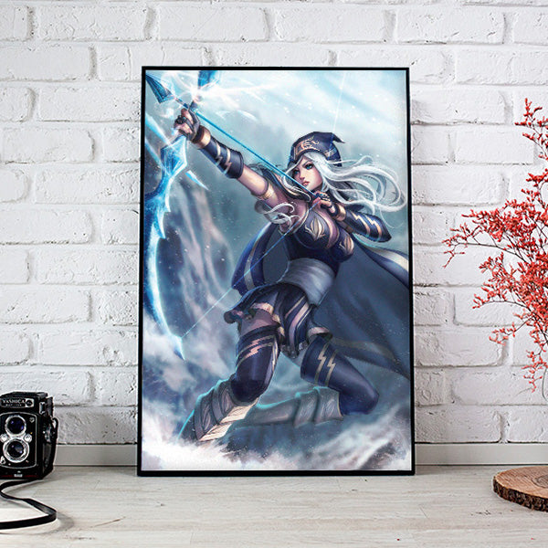 Ashe Poster Print - nayukidraws