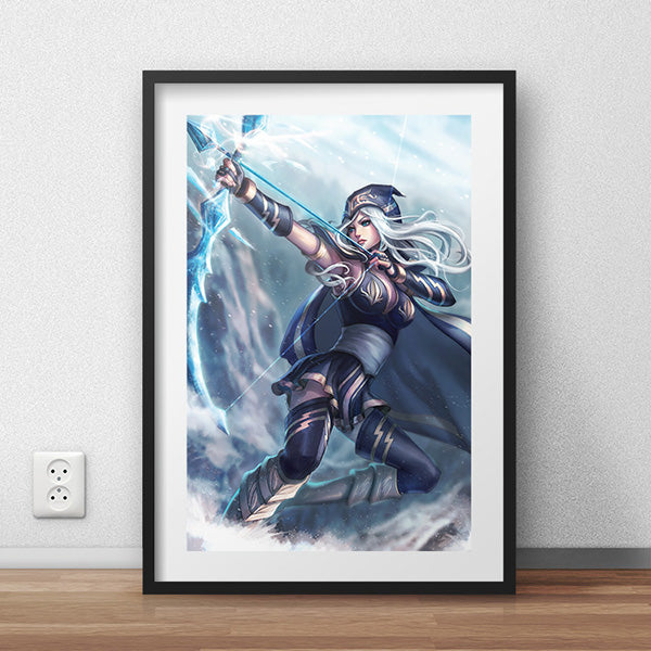 Ashe Poster Print - nayukidraws