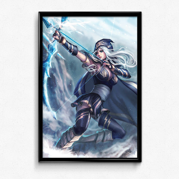 Ashe Poster Print - nayukidraws