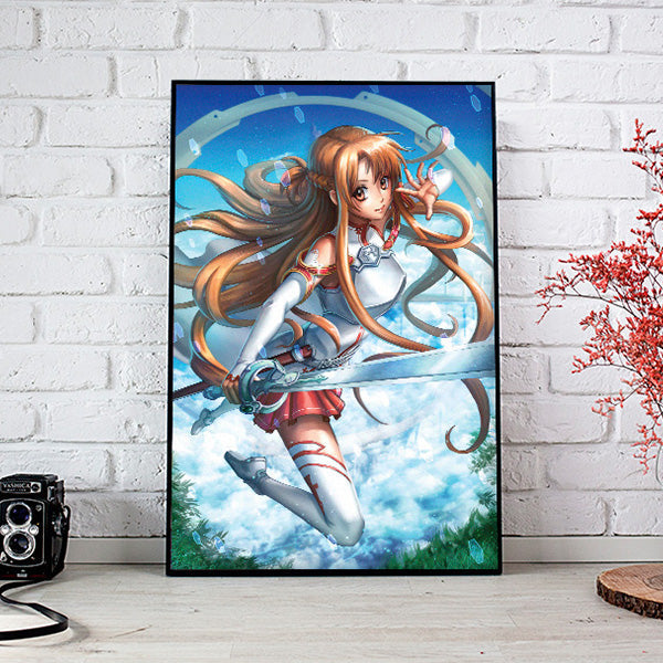 Sword Art Online - Asuna Poster Print - nayukidraws