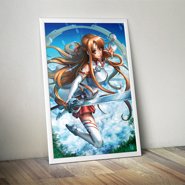 Sword Art Online - Asuna Poster Print - nayukidraws