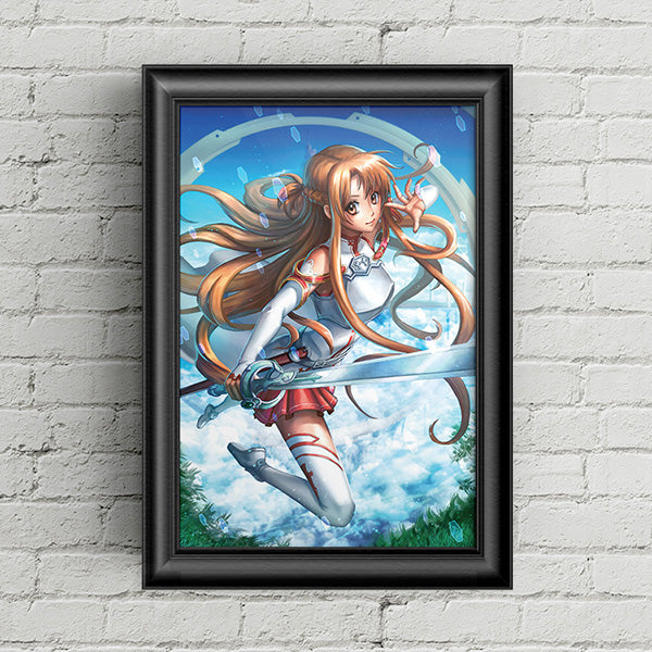 Sword Art Online - Asuna Poster Print - nayukidraws