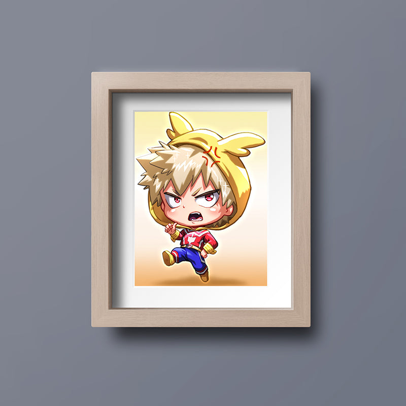 Bakugo Pajama Kigurumi Mini Print