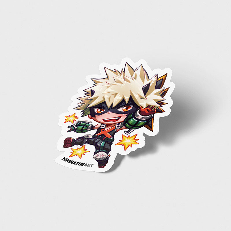 Bakugo Vinyl Sticker