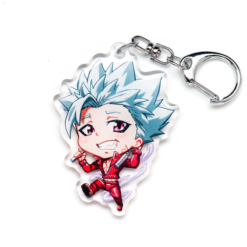 Ban Acrylic Charm Keychain