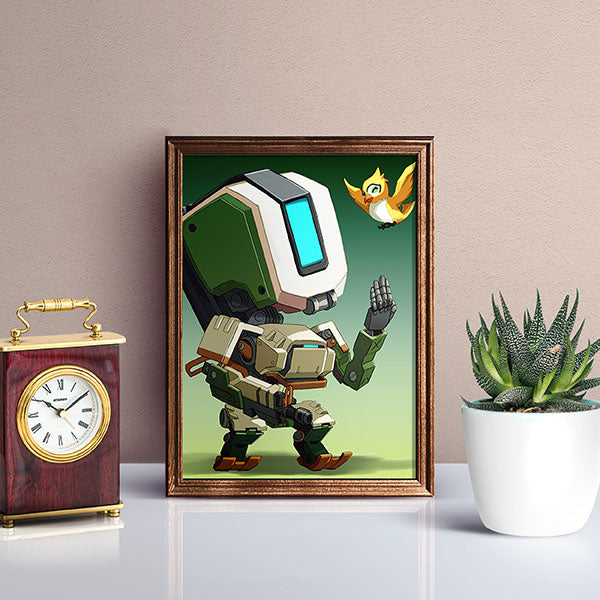 Bastion Chibi Mini Print