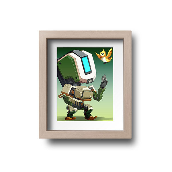 Bastion Chibi Mini Print