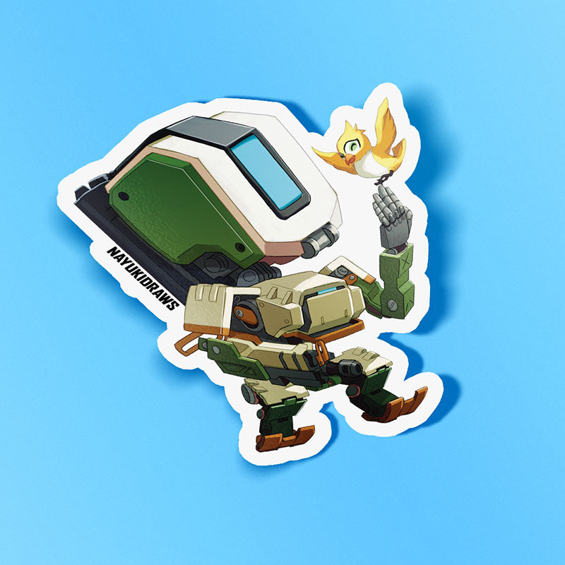 Bastion Vinyl Sticker