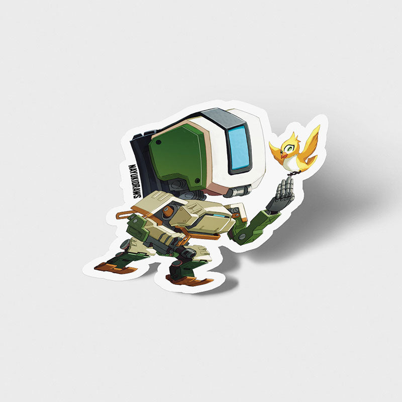 Bastion Vinyl Sticker