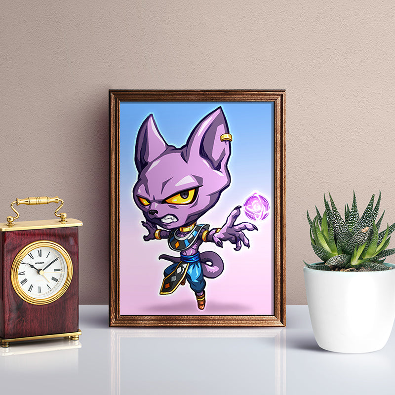 Beerus Mini Print