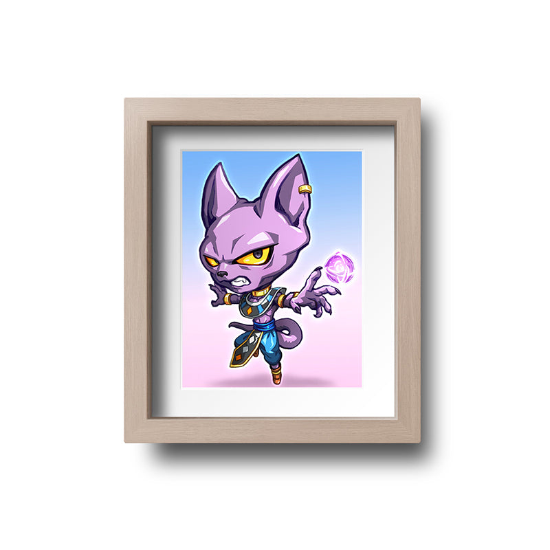 Beerus Mini Print