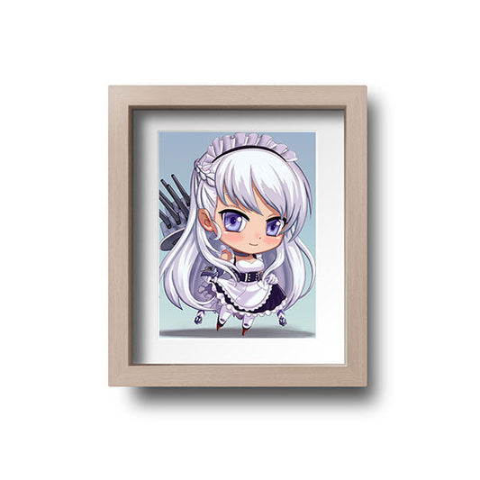 Belfast Chibi Mini Print - nayukidraws