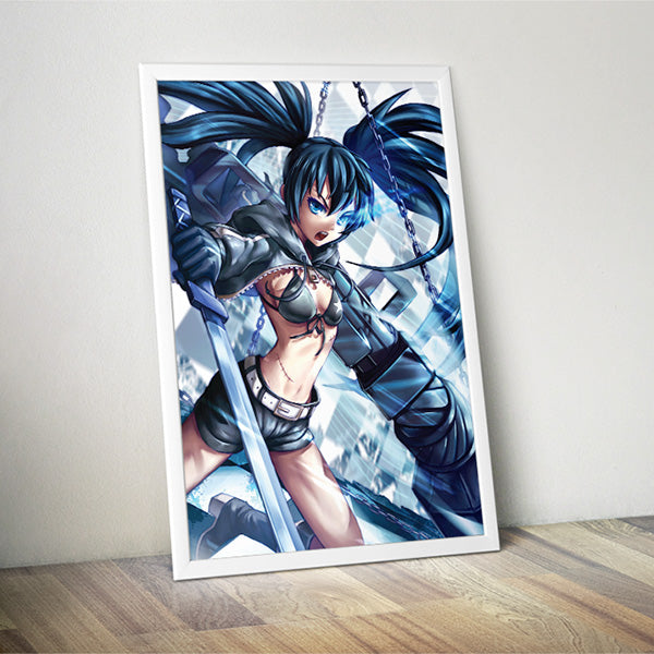 Black☆Rock Shooter Poster Print - nayukidraws
