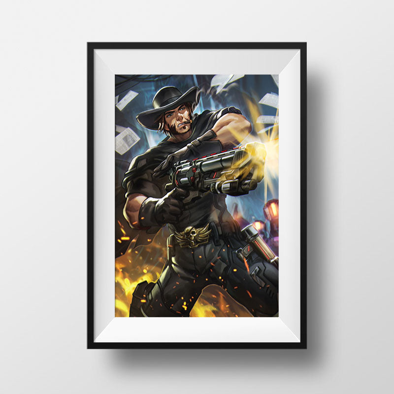Blackwatch McCree Poster Print