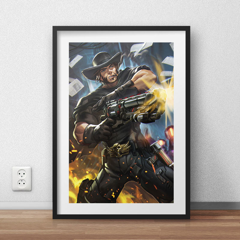 Blackwatch McCree Poster Print