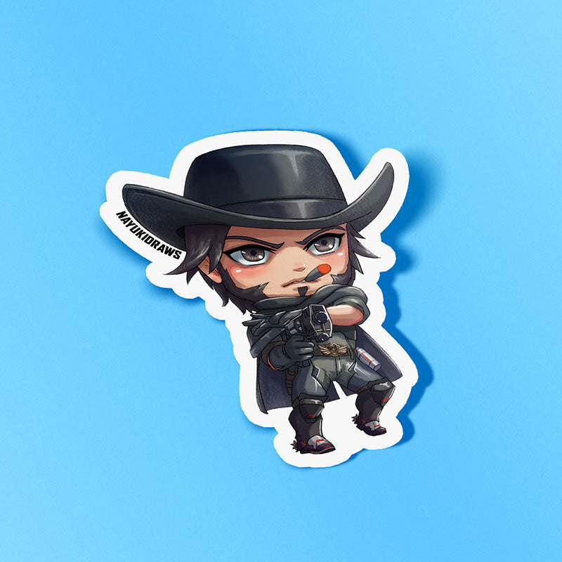 Blackwatch McCree Vinyl Sticker