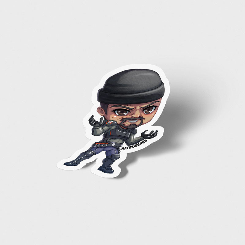 Gabriel Reyes Reaper Vinyl Sticker