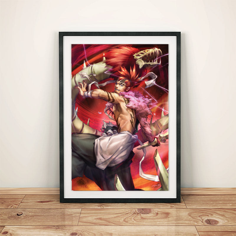 Renji Abarai Print