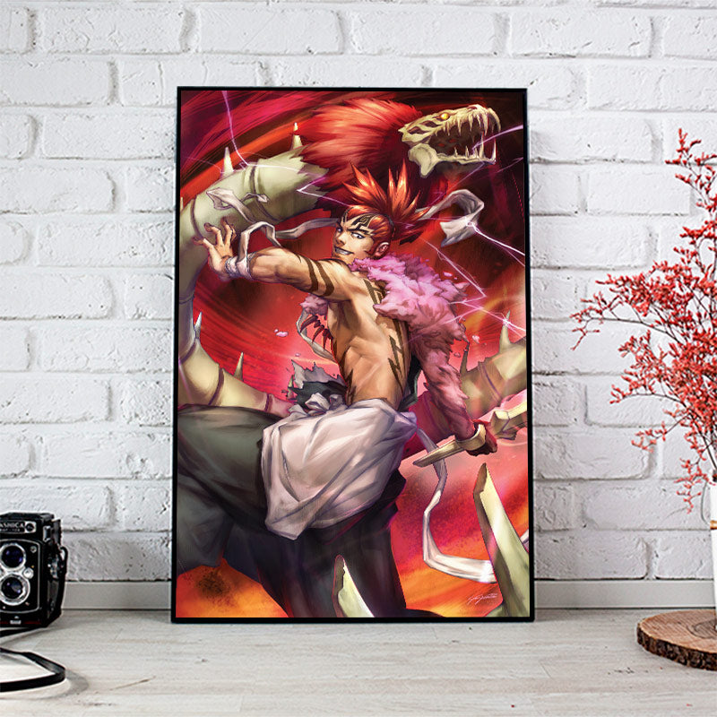 Renji Abarai Print