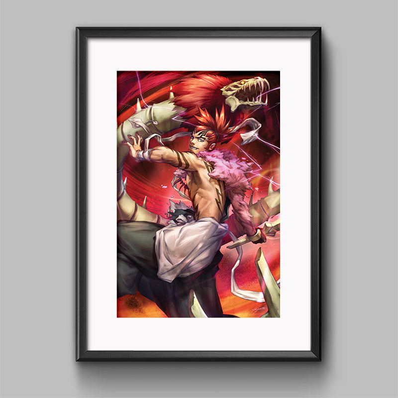 Renji Abarai Print
