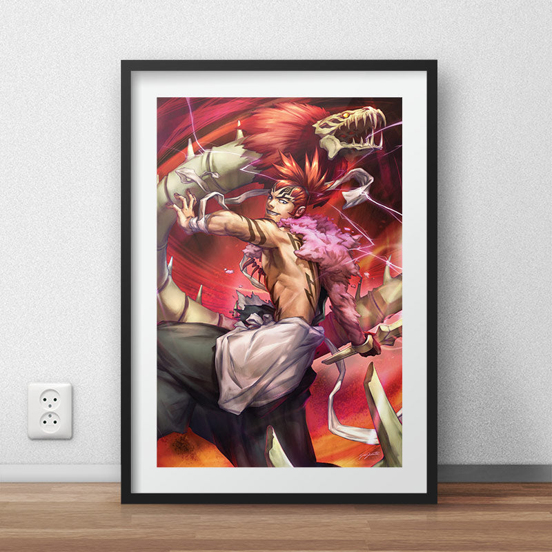 Renji Abarai Print