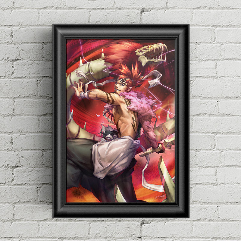 Renji Abarai Print