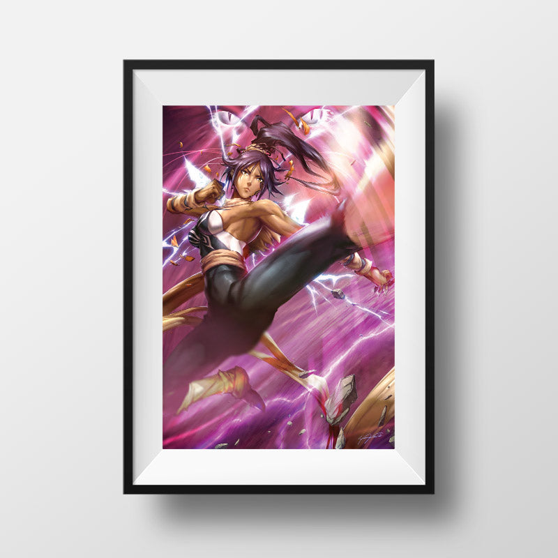 Yoruichi Shihouin Print