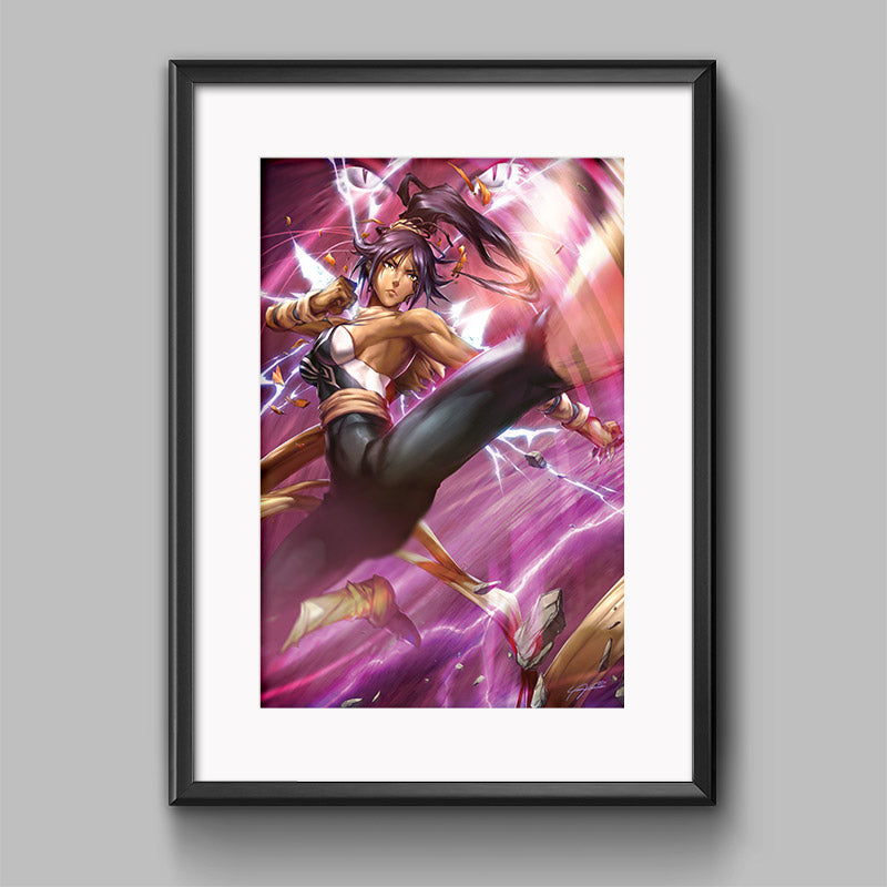 Yoruichi Shihouin Print