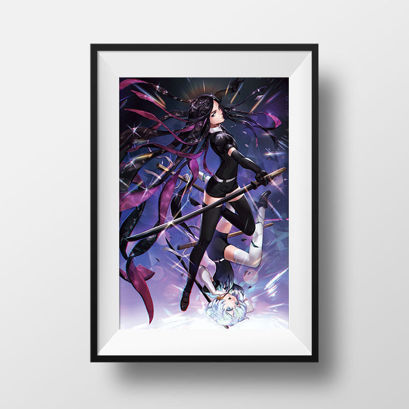 Bort & Diamond Poster Print