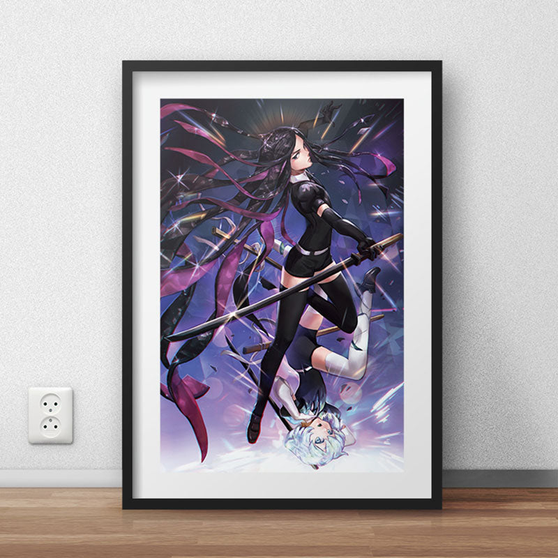 Bort & Diamond Poster Print