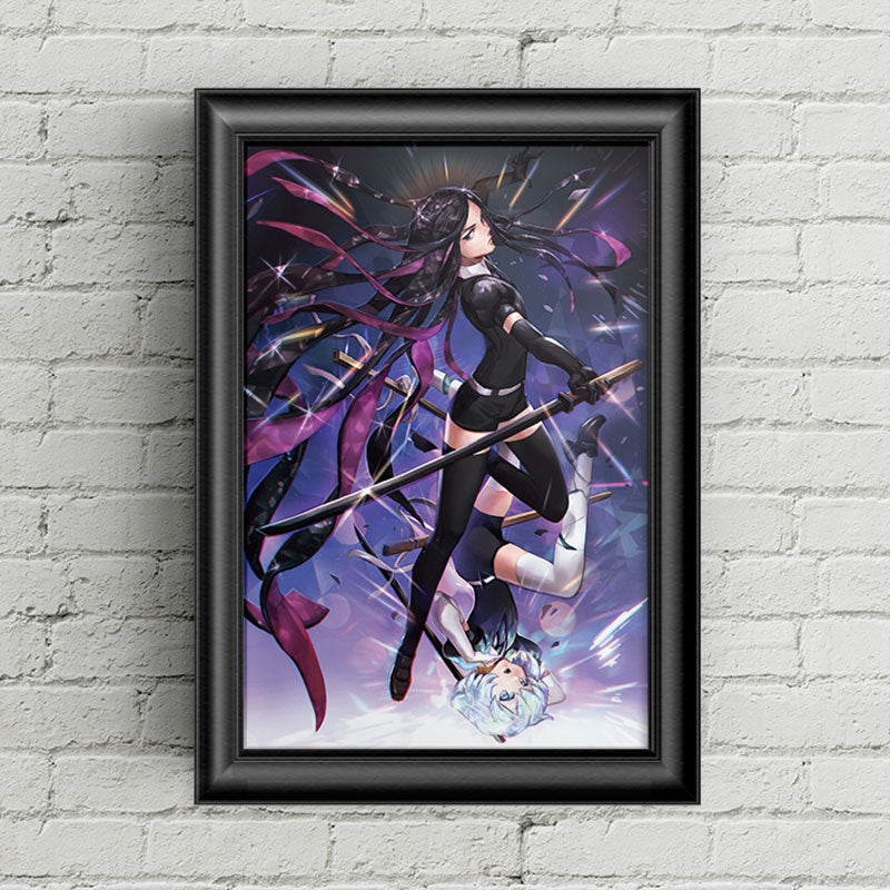 Bort & Diamond Poster Print