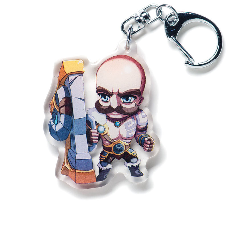 Braum Acrylic Keychain - nayukidraws
