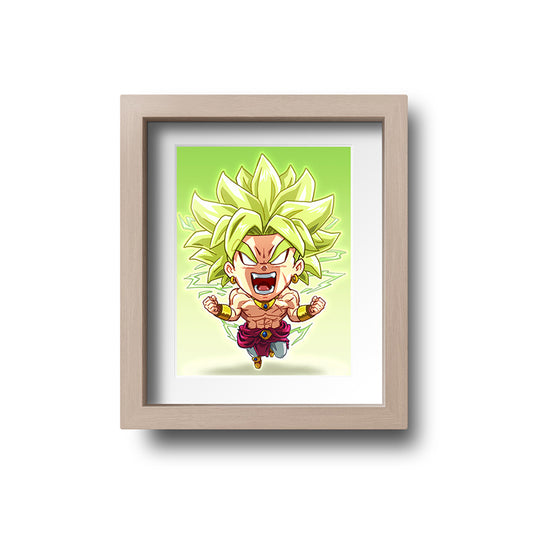 Broly Mini Print