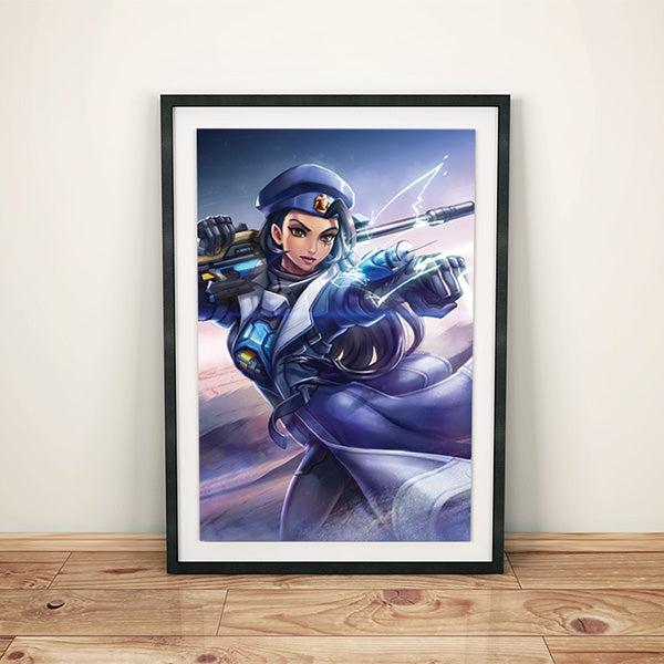 Ana Amari Poster Print