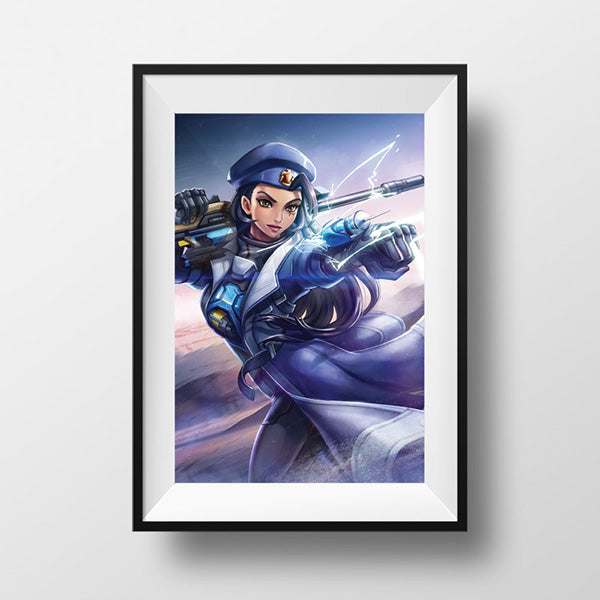 Ana Amari Poster Print