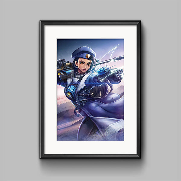 Ana Amari Poster Print