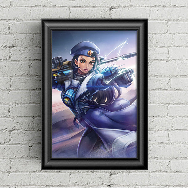 Ana Amari Poster Print