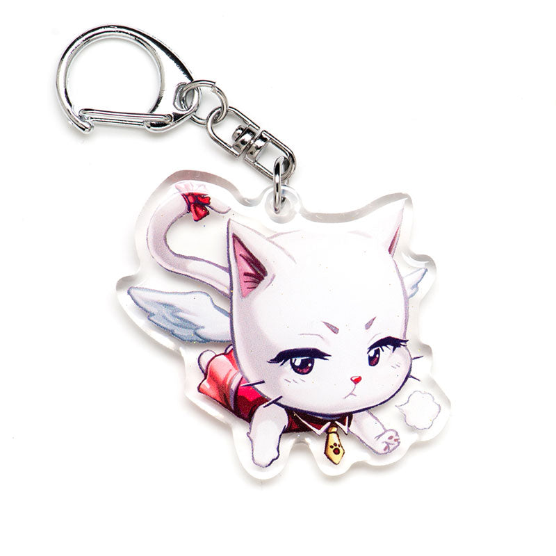 Carla Acrylic Charm Keychain