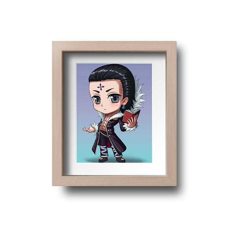 Chrollo Chibi Mini Print - nayukidraws