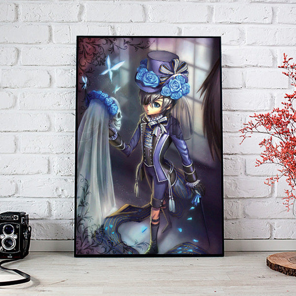 Ciel Phantomhive Poster Print - nayukidraws