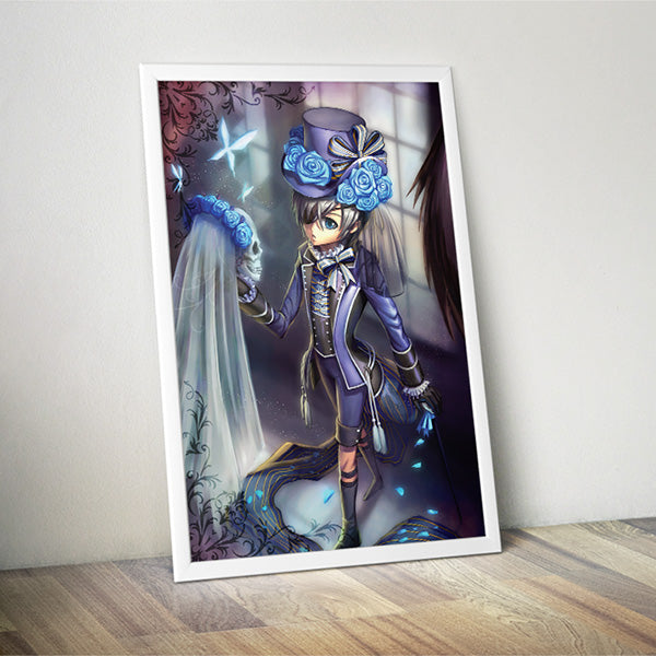 Ciel Phantomhive Poster Print - nayukidraws