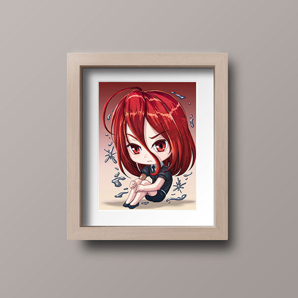 Cinnabar Chibi Mini Print - nayukidraws