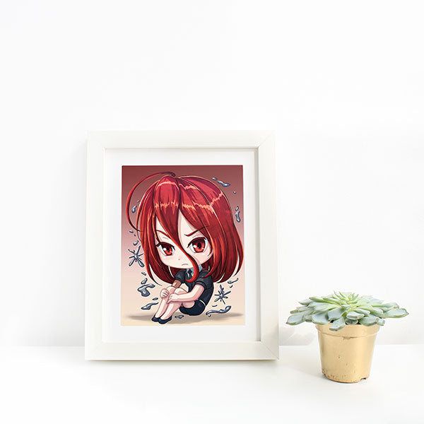 Cinnabar Chibi Mini Print - nayukidraws