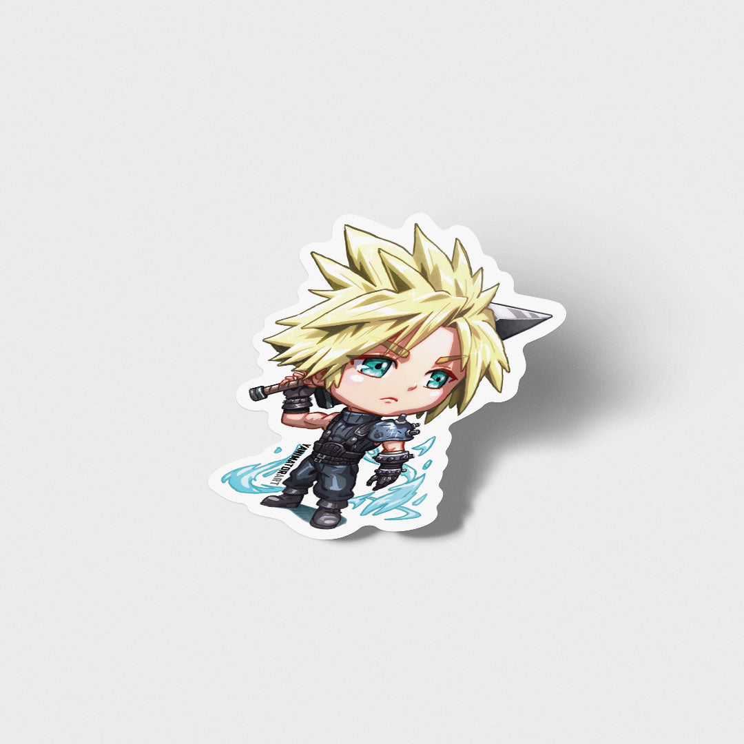 Cloud Strife Vinyl Sticker