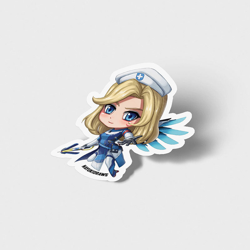 Combat Medic Mercy Vinyl Sticker
