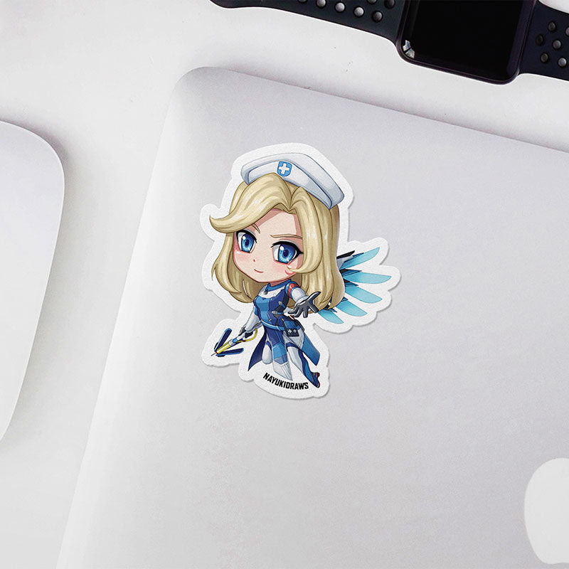 Combat Medic Mercy Vinyl Sticker