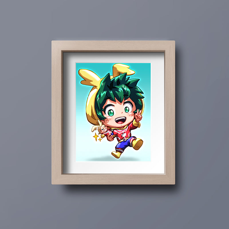 Deku Pajama Kigurumi Mini Print