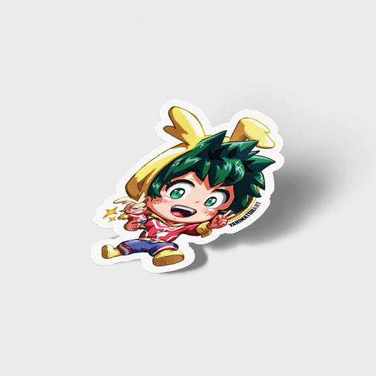 Deku Pajama Kigurumi Vinyl Sticker