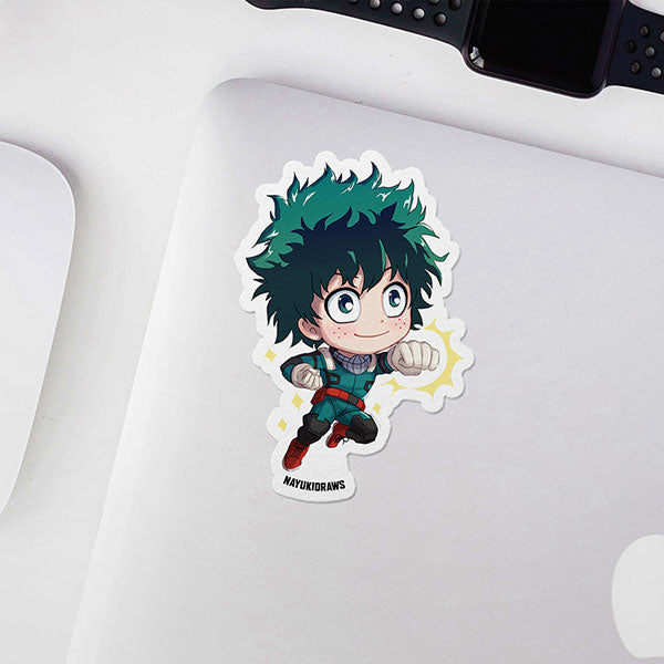 Deku Vinyl Sticker - nayukidraws