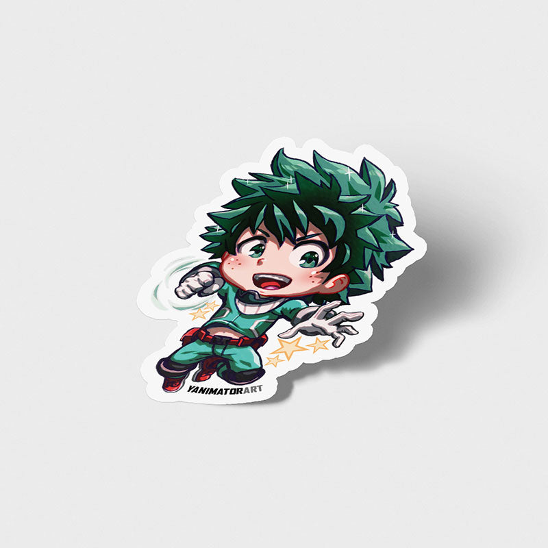 Deku v1 Vinyl Sticker